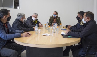 EL SUBSECRETARIO DE SEGURIDAD PROVINCIAL, PRESENTE EN VILLA GESELL