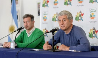 EL INTENDENTE BRIND UNA CONFERENCIA DE PRENSA PARA ANUNCIAR MEDIDAS PARA EL COMERCIO