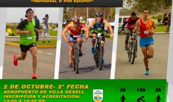 EL 2 DE OCTUBRE, SE REALIZAR LA 2 FECHA DEL CAMPEONATO GESELINO DE DUATLN