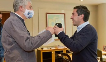 BARRERA SE REUNI CON EL MINISTRO PROVINCIAL DE INFRAESTRUCTURA Y SERVICIOS PBLICOS