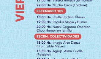 ESTE ES EL CRONOGRAMA DE LA FIESTA NACIONAL DE LA DIVERSIDAD CULTURAL