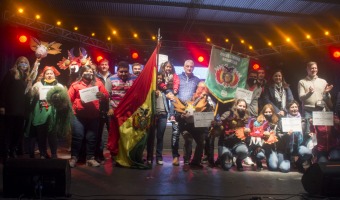 DIVERSIDAD CULTURAL: LA COLECTIVIDAD BOLIVIANA SE LLEV EL PRIMER PREMIO