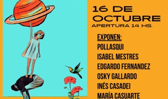 ESTE SBADO, COMIENZA LA MUESTRA COLECTIVA FUEGX AMIGX