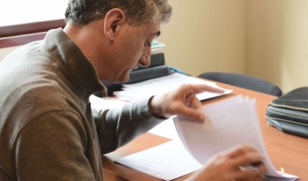 Barrera reunido en La Plata por obras