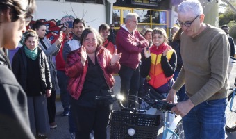 ENTREGAMOS BICICLETAS A 100 ESTUDIANTES GESELINOS