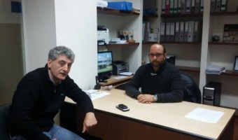 Barrera se reuni en Mar del Plata con el Presidente del colegio de tcnicos bonaerenses distrito V