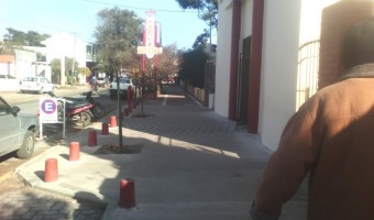Veredas para escuelas y mejoras en plazas