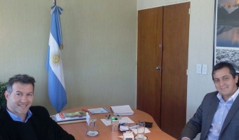 Felice estuvo junto al Secretario de Turismo de la Nacin