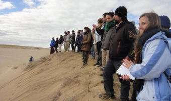 Jvenes de la Universidad de Buenos Aires visitaron la Reserva Faro Querand