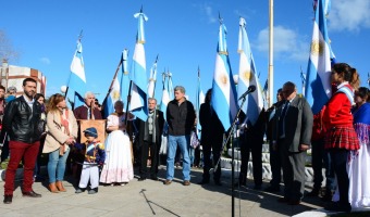 Emotiva conmemoracin del 166 aniversario del fallecimiento del General Jos de San Martn