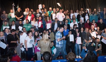 Emotivo pase a planta permanente de 88 agentes municipales