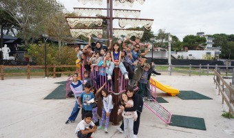 CASA DE LAS INFANCIAS: JUEGO Y DIVERSIN EN LA PLAZA DE LAS AMRICAS