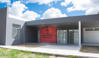 Se concluy la obra del jardn 907