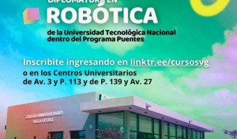 CONTINA LA INSCRIPCIN A LA DIPLOMATURA EN ROBTICA HASTA EL 11 DE ABRIL 2025