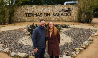 La Directora de Turismo visit General Belgrano en el marco de una gira promocional