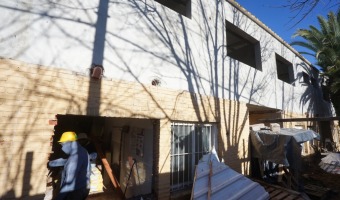 CON UN AVANCE DEL 45 %, AVANZA LA OBRA DE REFORMAS EN EL HOSPITAL MUNICIPAL
