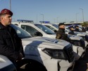 EL MINISTRO DE SEGURIDAD ENTREG VEHCULOS A LA POLICA