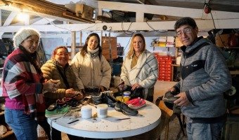 COMENZ EL TALLER DE COMPUSTURA DE CALZADO