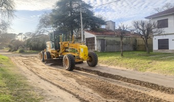CORRALN MUNICIPAL AVANZA CON EL MANTENIMIENTO INTEGRAL EN TODO EL PARTIDO