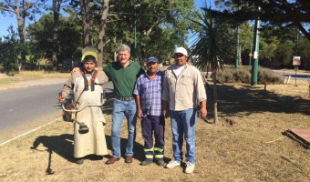 Tareas de embellecimiento en la ciudad