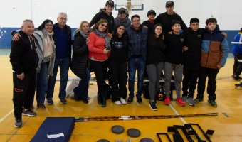 EL SUBSECRETARIO DE DEPORTES DE LA PROVINCIA VISIT VILLA GESELL