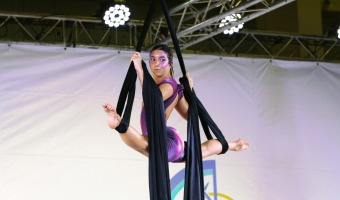UNA GESELINA EN EL MUNDIAL DE POLE SPORT Y AREOS