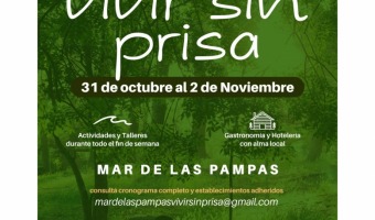 MAR DE LAS PAMPAS SE POSTULA ANTE LA ONU COMO DESTINO DE VIDA PAUSADA