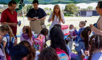 Gran participacin en la Feria de Salud en Barrio Industrial