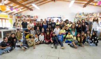 CIENTFICOS DEL CONICET BRINDARON UNA CHARLA EN LA ESCUELA PRIMARIA N 3