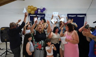 SE REALIZ EL CIERRE DE LOS TALLERES AUTOGESTIVOS DE LA SECRETARA DE DESARROLLO DE LA COMUNIDAD