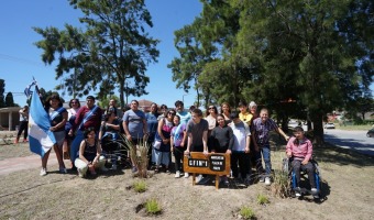 Se inaugur la Plazoleta del CFI N. 1 en el Da Internacional de las Personas con Discapacidad