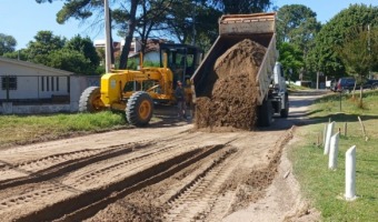 TRABAJOS DE MEJORA, ARREGLO Y EMBELLECIMIENTO EN TODO EL PARTIDO