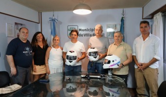 FUNCIONARIOS PROVINCIALES ACOMPA�ARON AL INTENDENTE GUSTAVO BARRERA EN UNA JORNADA DE TRABAJO EN VILLA GESELL