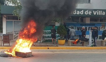 BARRERA LES DIJO A LOS CAMIONEROS: �AS� NO�
