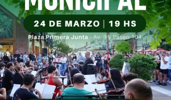 LA ORQUESTA MUNICIPAL SE PRESENTAR� EN LA PLAZA PRIMERA JUNTA