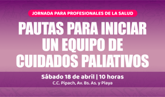 JORNADA DE CUIDADOS PALIATIVOS PARA EL SECTOR DE LA SALUD
