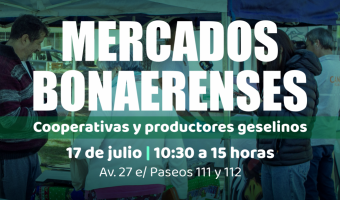 17/7: NUEVA JORNADA DE �MERCADOS BONAERENSES�