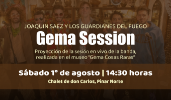 ESTRENO EN EL CHALET DE DON CARLOS: JOAQUIN SAEZ Y LOS GUARDIANES DEL FUEGO � GEMA SESSION