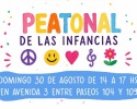 LLEGA LA 3.� EDICI�N DE LA PEATONAL DE LAS INFANCIAS
