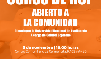CURSO DE RCP ABIERTO A LA COMUNIDAD